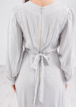 Load image into Gallery viewer, Cara Polka Dot Midi Dress - The Walk in Wardrobe