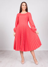 Load image into Gallery viewer, Cara Red Polka Dot Dress - The Walk in Wardrobe