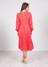 Load image into Gallery viewer, Cara Red Polka Dot Dress - The Walk in Wardrobe