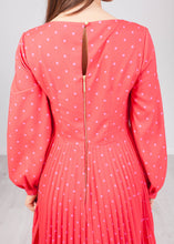 Load image into Gallery viewer, Cara Red Polka Dot Dress - The Walk in Wardrobe