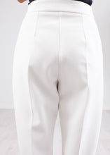 Load image into Gallery viewer, Cara White Tailored Trousers - The Walk in Wardrobe