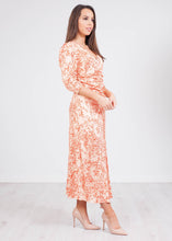 Load image into Gallery viewer, Carla Beige Amelia Print Dress - The Walk in Wardrobe