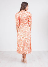 Load image into Gallery viewer, Carla Beige Amelia Print Dress - The Walk in Wardrobe