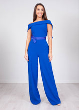 Load image into Gallery viewer, Carla Blue Jumpsuit - The Walk in Wardrobe