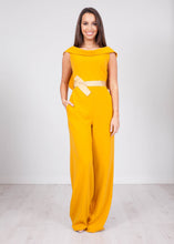 Load image into Gallery viewer, Carla Mustard Jumpsuit - The Walk in Wardrobe