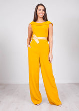 Load image into Gallery viewer, Carla Mustard Jumpsuit - The Walk in Wardrobe