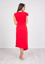 Load image into Gallery viewer, Carla Paloma Red Dress - The Walk in Wardrobe