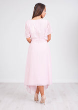 Load image into Gallery viewer, Carla Pink Polka Dot Dress - The Walk in Wardrobe