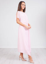 Load image into Gallery viewer, Carla Pink Polka Dot Dress - The Walk in Wardrobe