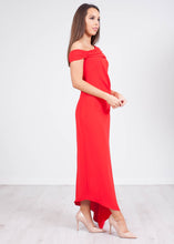 Load image into Gallery viewer, Carla Red Bianca Dress - The Walk in Wardrobe