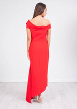 Load image into Gallery viewer, Carla Red Bianca Dress - The Walk in Wardrobe