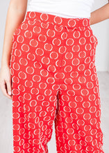Load image into Gallery viewer, Carla Red Culotte Trousers - The Walk in Wardrobe