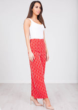 Load image into Gallery viewer, Carla Red Culotte Trousers - The Walk in Wardrobe