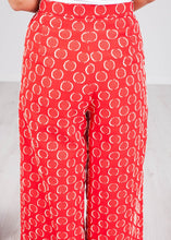 Load image into Gallery viewer, Carla Red Culotte Trousers - The Walk in Wardrobe