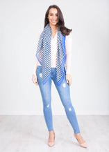 Load image into Gallery viewer, Carly Striped Scarf - The Walk in Wardrobe