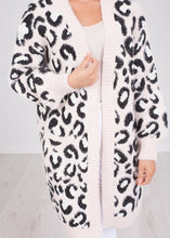 Load image into Gallery viewer, Cherie Animal Print Cardigan - The Walk in Wardrobe