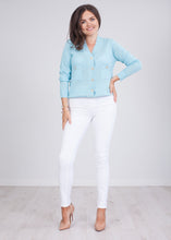 Load image into Gallery viewer, Cherie Baby Blue Fine Knit Top - The Walk in Wardrobe