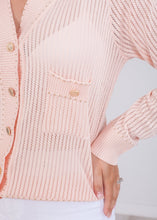 Load image into Gallery viewer, Cherie Baby Pink Fine Knit Top - The Walk in Wardrobe