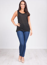 Load image into Gallery viewer, Cherie Black Shimmer Cami - The Walk in Wardrobe
