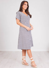 Load image into Gallery viewer, Cherie Black &amp; White Dress - The Walk in Wardrobe