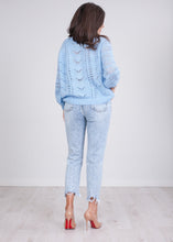 Load image into Gallery viewer, Cherie Blue Cardigan - The Walk in Wardrobe