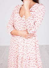 Load image into Gallery viewer, Cherie Blush Polka Dot Midi Dress - The Walk in Wardrobe