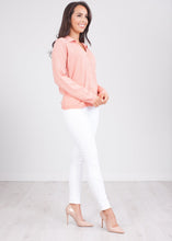 Load image into Gallery viewer, Cherie Blush Shimmer Cardigan - The Walk in Wardrobe