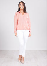 Load image into Gallery viewer, Cherie Blush Shimmer Cardigan - The Walk in Wardrobe