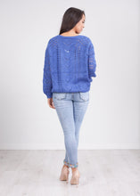 Load image into Gallery viewer, Cherie Dark Blue Cardigan - The Walk in Wardrobe
