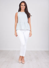Load image into Gallery viewer, Cherie Green Gingham Top - The Walk in Wardrobe