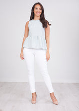 Load image into Gallery viewer, Cherie Green Gingham Top - The Walk in Wardrobe