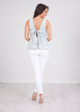 Load image into Gallery viewer, Cherie Green Gingham Top - The Walk in Wardrobe