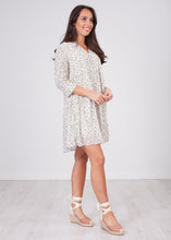 Load image into Gallery viewer, Cherie Leaf Print Dress - The Walk in Wardrobe