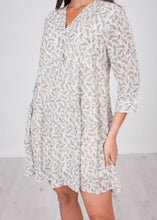 Load image into Gallery viewer, Cherie Leaf Print Dress - The Walk in Wardrobe