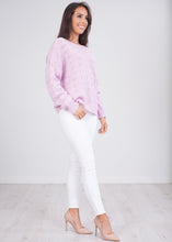 Load image into Gallery viewer, Cherie Lilac Button Back Top - The Walk in Wardrobe