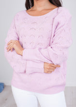 Load image into Gallery viewer, Cherie Lilac Button Back Top - The Walk in Wardrobe