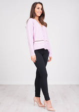 Load image into Gallery viewer, Cherie Lilac Cardigan - The Walk in Wardrobe