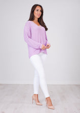 Load image into Gallery viewer, Cherie Lilac Lace Top - The Walk in Wardrobe