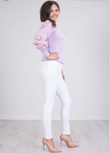 Load image into Gallery viewer, Cherie Lilac Puff Sleeve Top - The Walk in Wardrobe