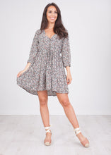Load image into Gallery viewer, Cherie Multiprint Dress - The Walk in Wardrobe