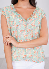 Load image into Gallery viewer, Cherie Multiprint Top - The Walk in Wardrobe