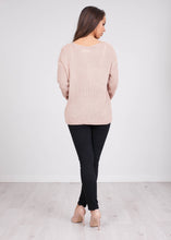 Load image into Gallery viewer, Cherie Neutral Fine Knit Top - The Walk in Wardrobe