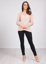 Load image into Gallery viewer, Cherie Neutral Fine Knit Top - The Walk in Wardrobe