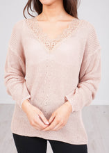 Load image into Gallery viewer, Cherie Neutral Fine Knit Top - The Walk in Wardrobe