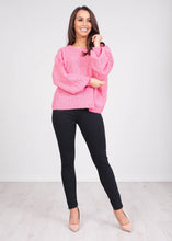 Load image into Gallery viewer, Cherie Pink Bow Knit - The Walk in Wardrobe