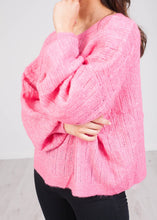 Load image into Gallery viewer, Cherie Pink Bow Knit - The Walk in Wardrobe