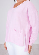 Load image into Gallery viewer, Cherie Pink Fine Knit - The Walk in Wardrobe