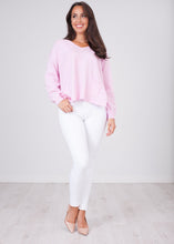 Load image into Gallery viewer, Cherie Pink Fine Knit - The Walk in Wardrobe