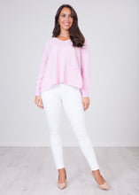 Load image into Gallery viewer, Cherie Pink Fine Knit - The Walk in Wardrobe
