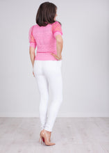 Load image into Gallery viewer, Cherie Pink Short Sleeve Top - The Walk in Wardrobe